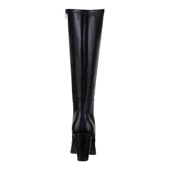 Style &amp; Co Women's Addyy Knee High Wide Calf Dress Boots Black Size 10