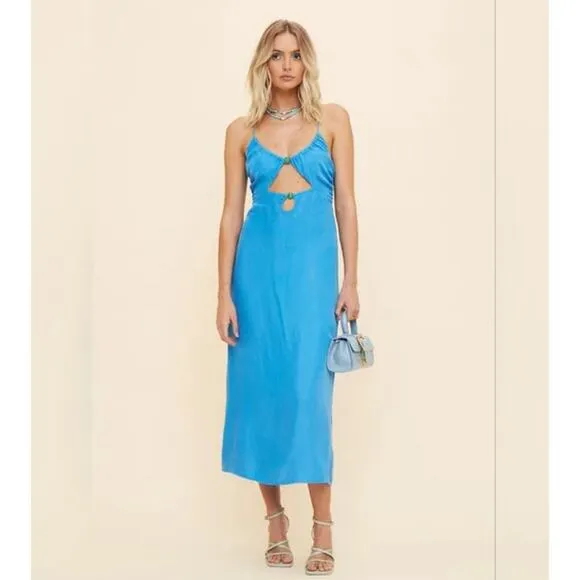 Suboo GRACE CUT OUT BEAD SLIP DRESS