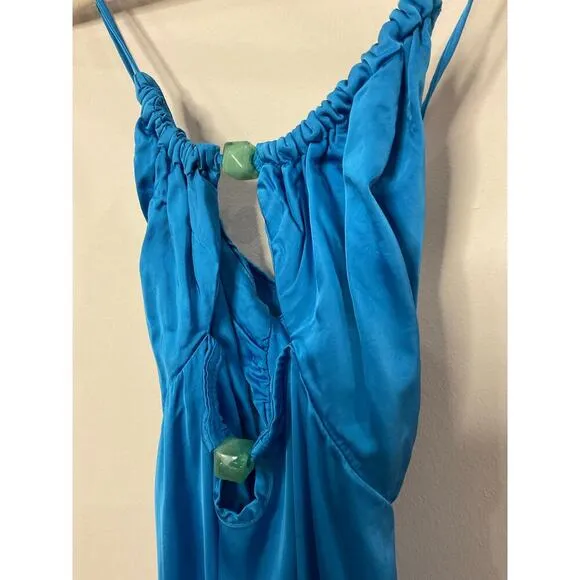 Suboo GRACE CUT OUT BEAD SLIP DRESS