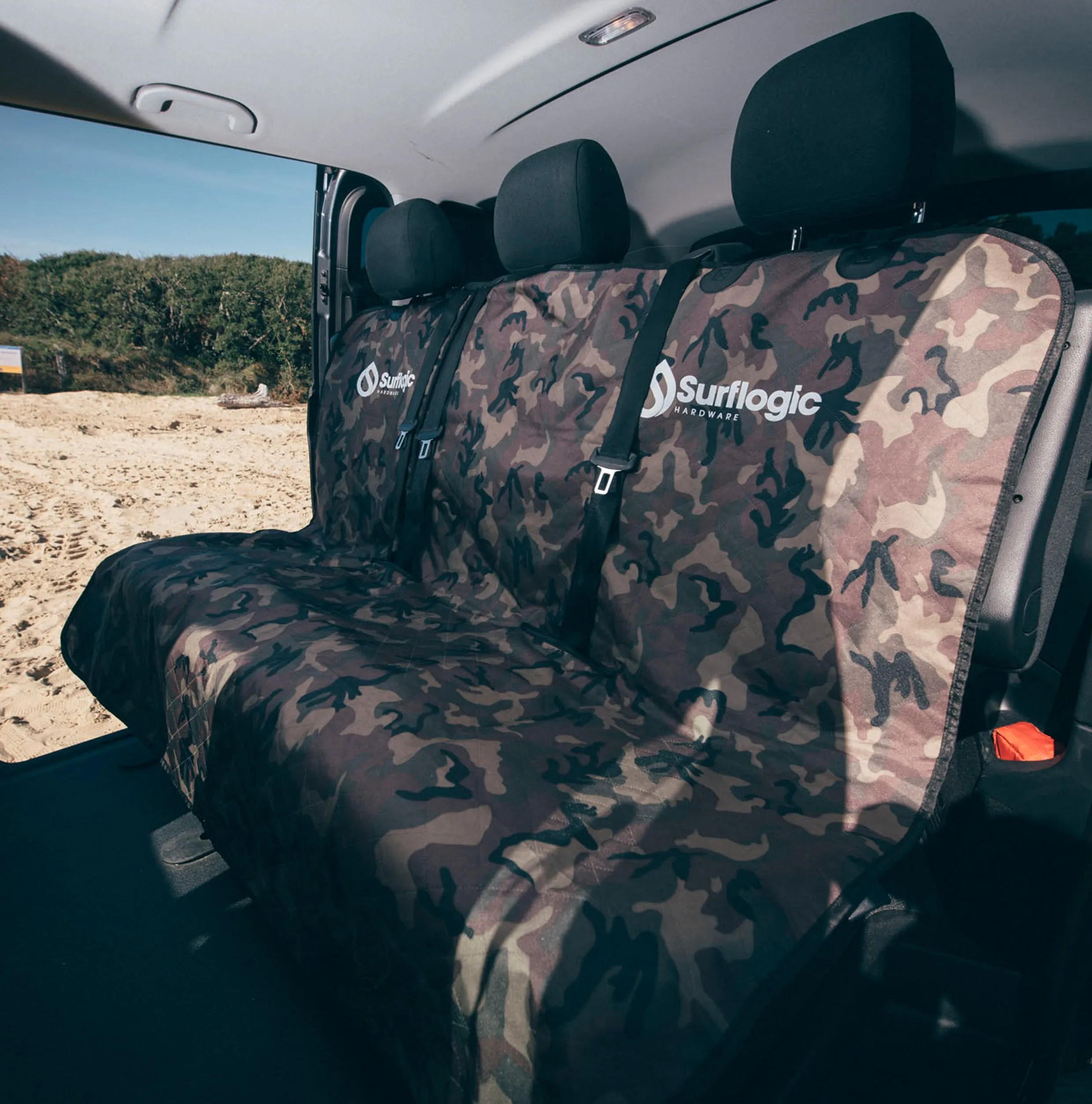 Surflogic - Waterproof Triple Universal Seat Cover Camo - IBF