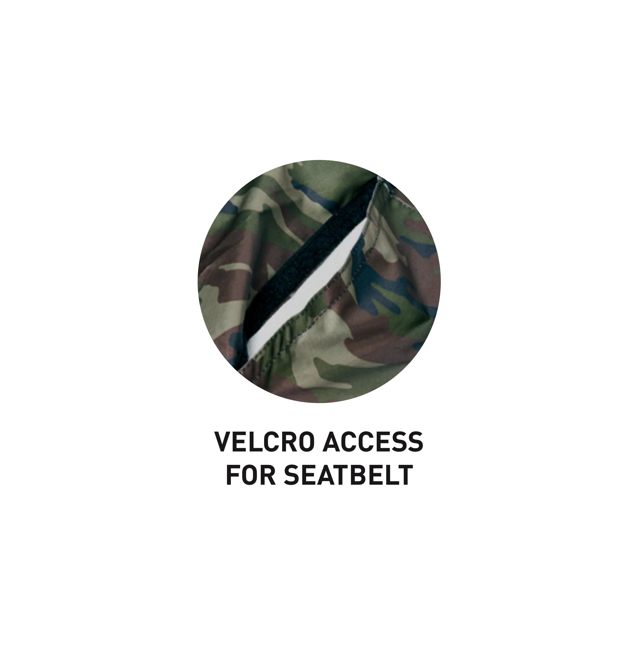 Surflogic - Waterproof Triple Universal Seat Cover Camo - IBF