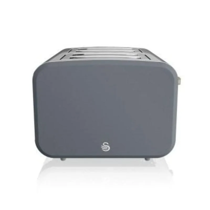 Swan Nordic 4 Slice Polished Stainless Steel Toaster SNT4G
