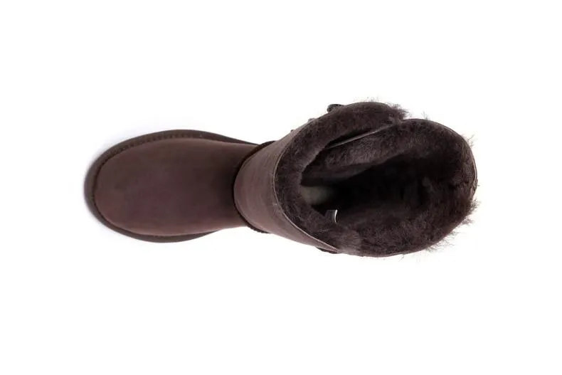 Tall Button Boots