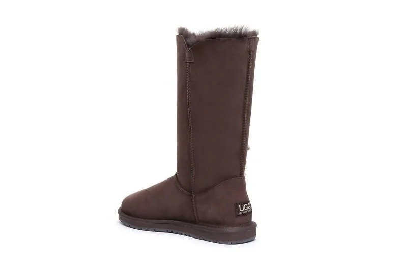Tall Button Boots
