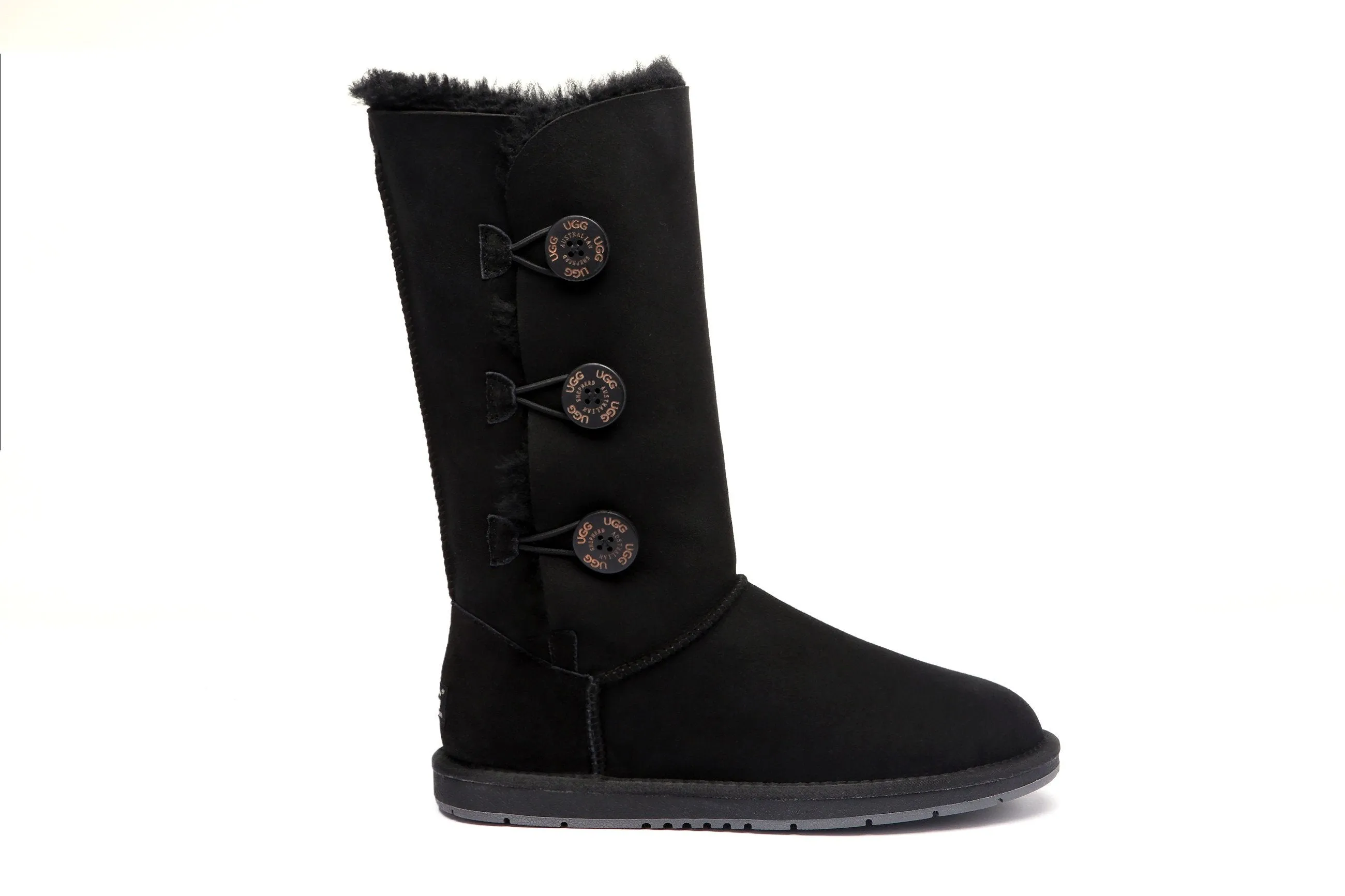 Tall Button Boots