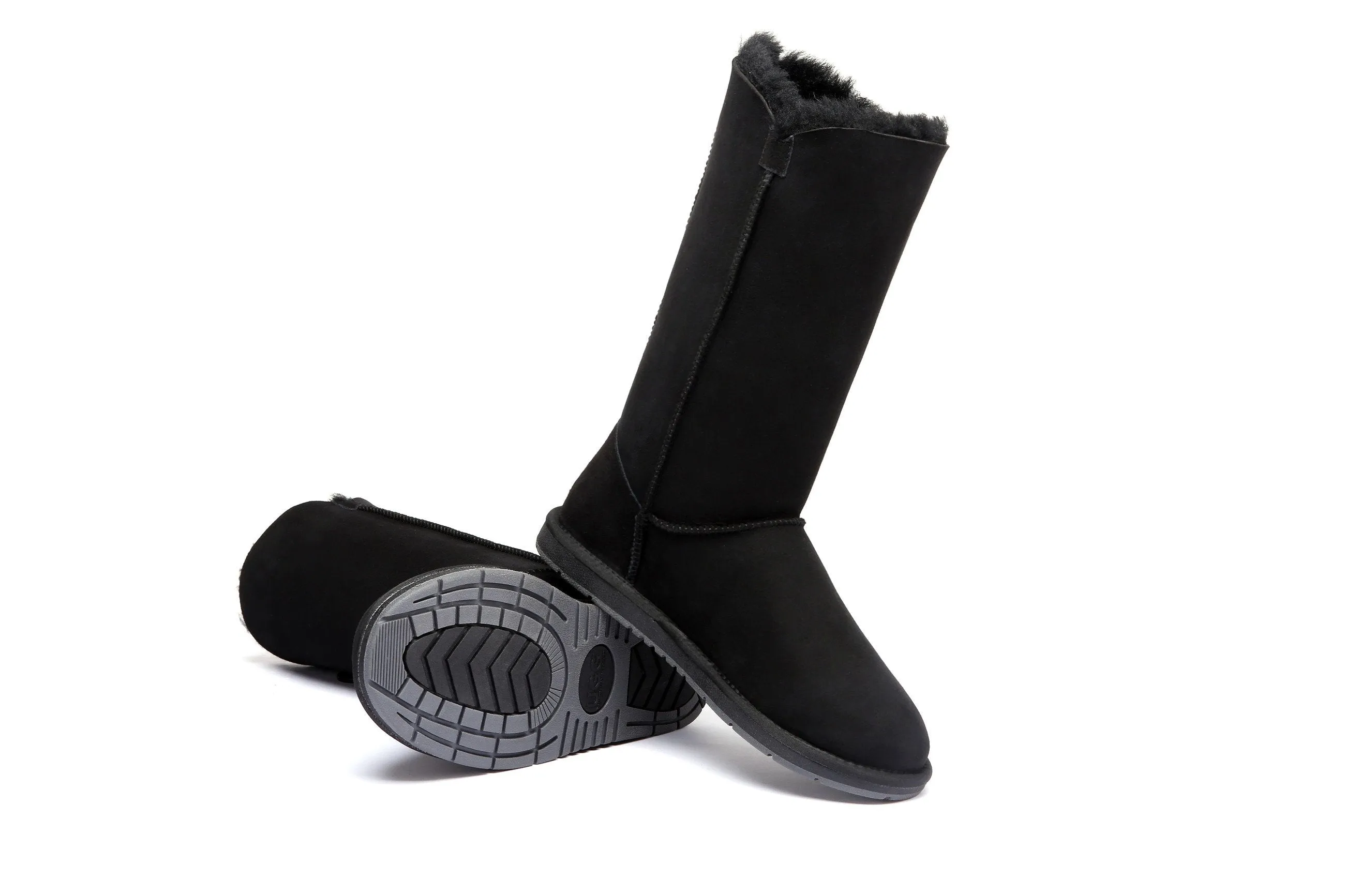 Tall Button Boots