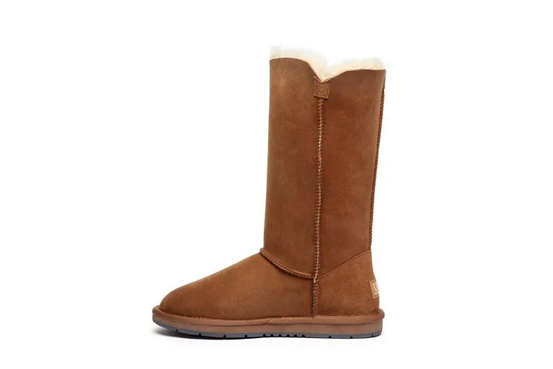 Tall Button Boots