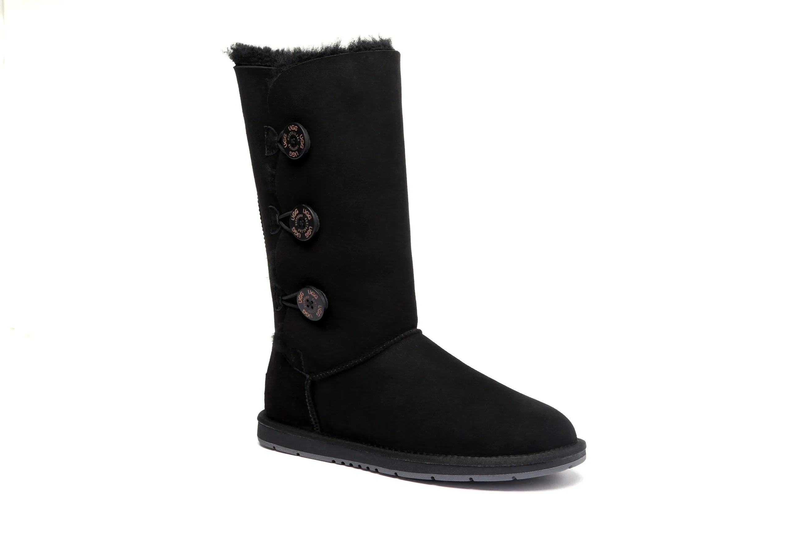 Tall Button Boots