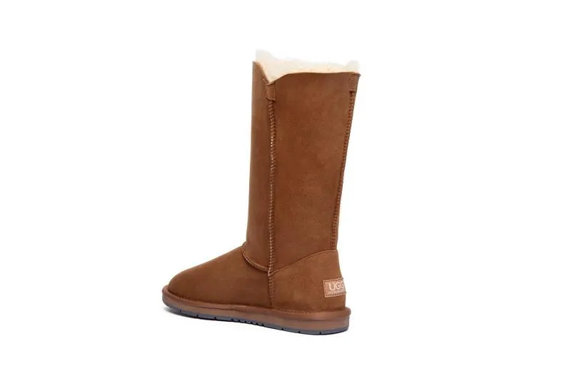 Tall Button Boots
