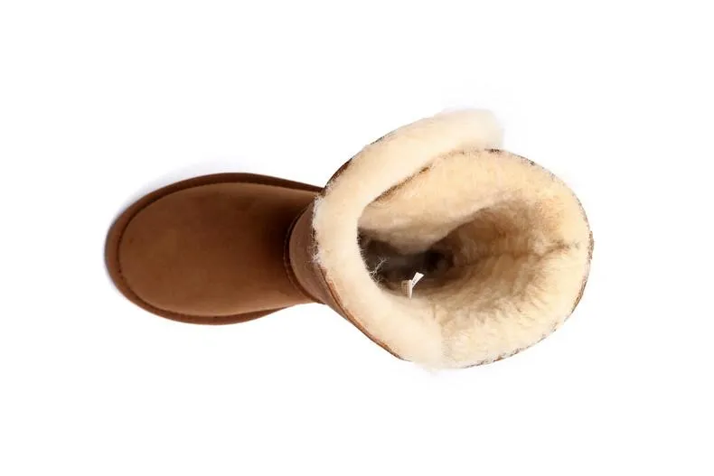 Tall Button Boots