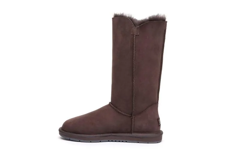 Tall Button Boots