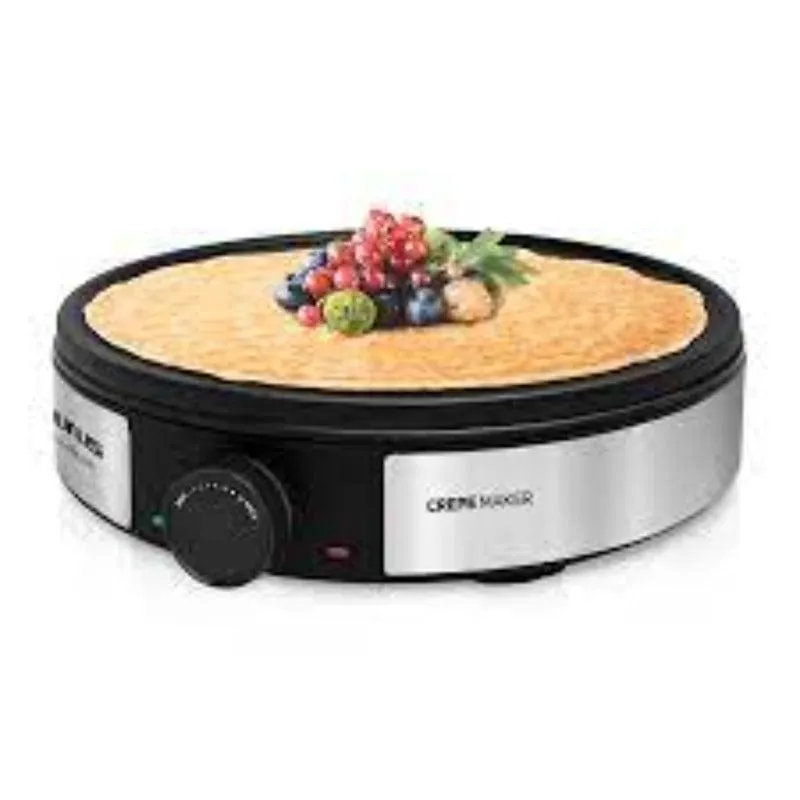 Taurus 1200w Crepe Maker Variable Temperature Control Non-stick Black 30cm