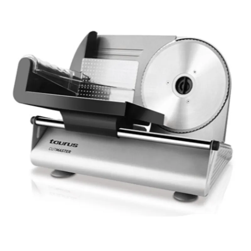 Taurus 150W Food Slicer Steel Brushed Cutmaster