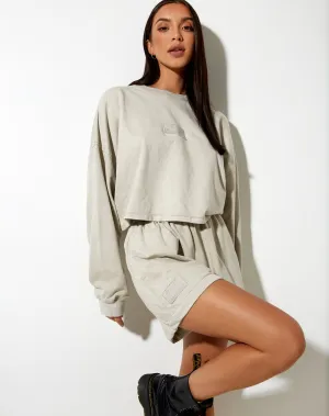 Terry Short in Coconut Milk Cherub L'amour Label Embro