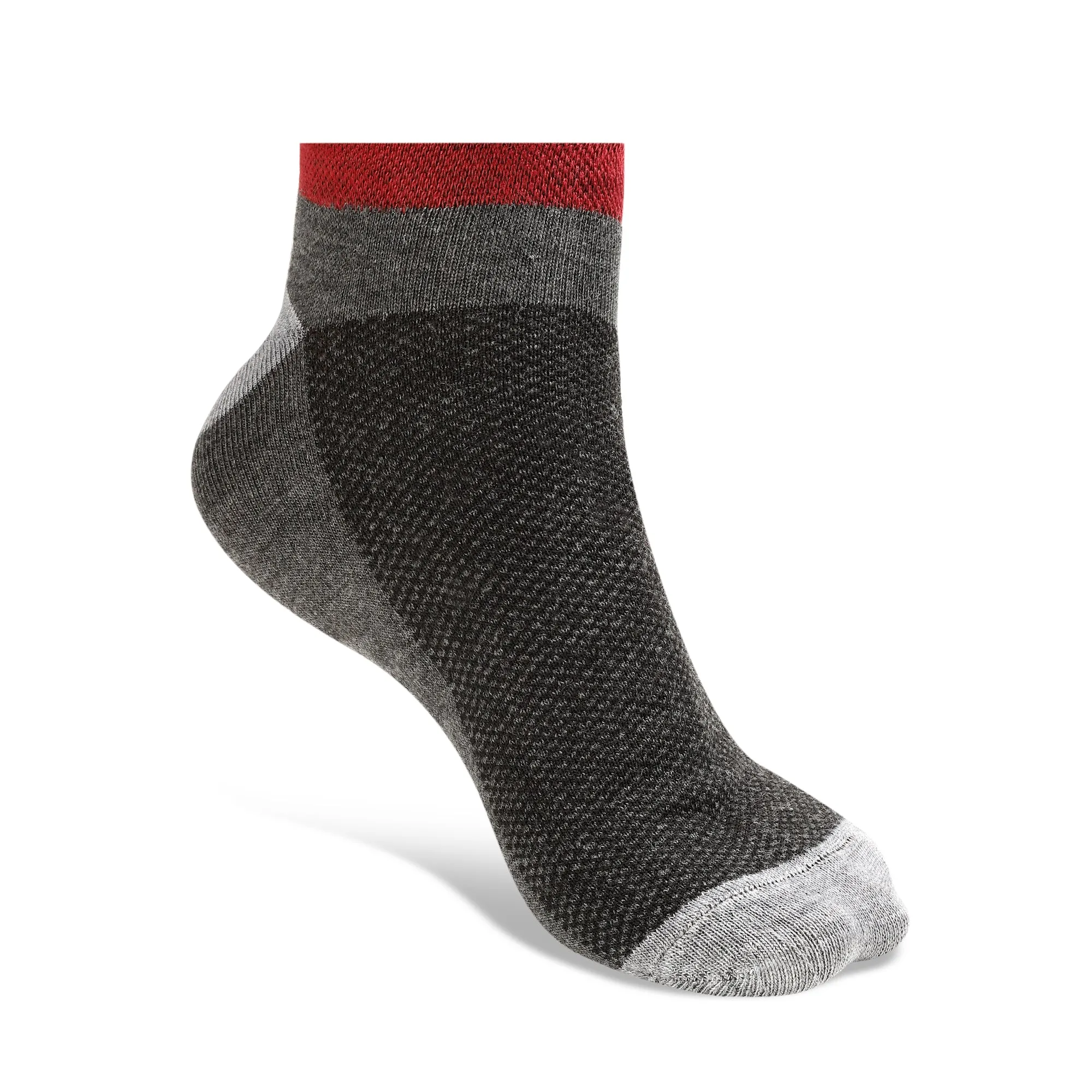 Texlon Men Low Ankle Sneaker Length Top net Spandex Casual Socks Pack of 5