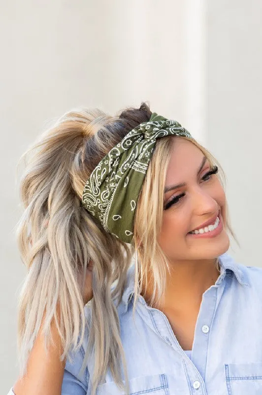 The Carly Bandana Headband