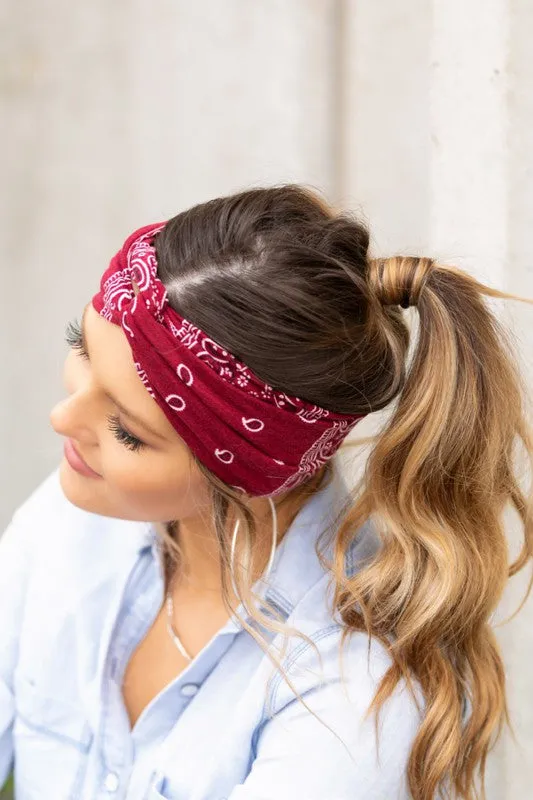 The Carly Bandana Headband