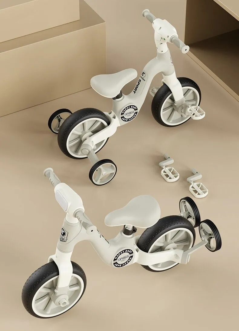 The latest three-in-one bicycle with good quality and light weight children's balanced three-wheel bicycle