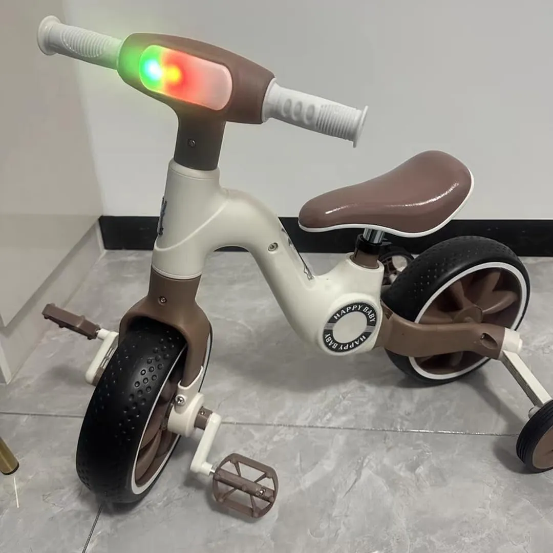The latest three-in-one bicycle with good quality and light weight children's balanced three-wheel bicycle