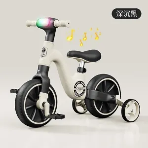 The latest three-in-one bicycle with good quality and light weight children's balanced three-wheel bicycle