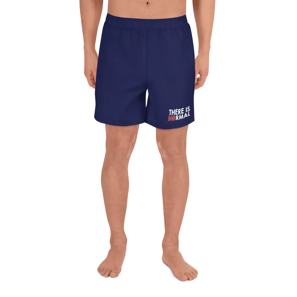 There is No Normal (Men's Athletic Long Shorts)