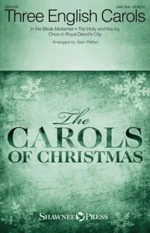 THREE ENGLISH CAROLS SAB