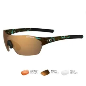 Tifosi Brixen Sunglasses - Blue Tortoise - Brown/AC Red&trade;/Clear