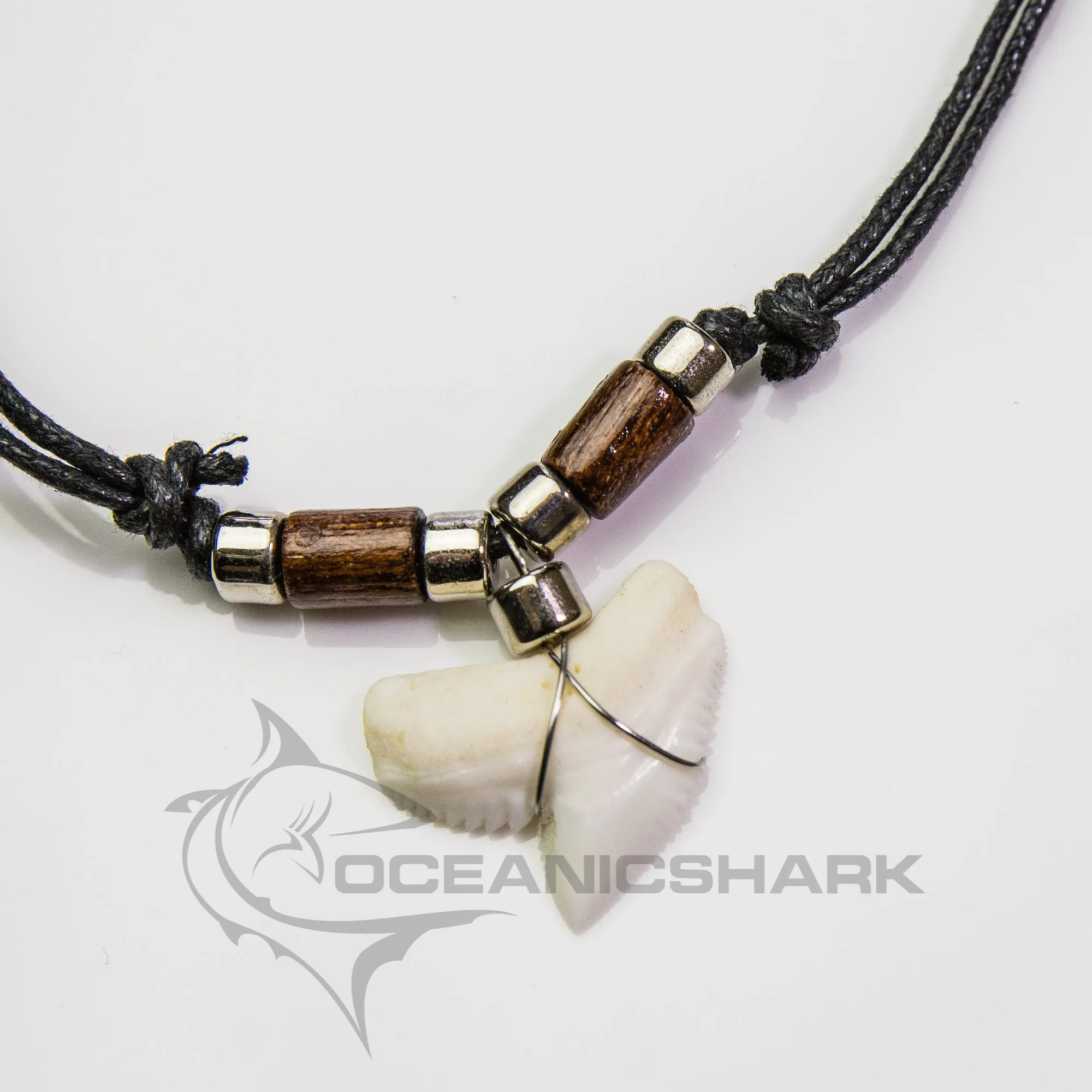 Tiger Shark Tooth Necklace Adjustable c199
