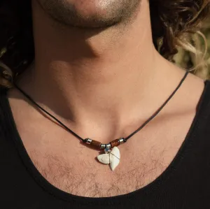 Tiger Shark Tooth Necklace Adjustable c199