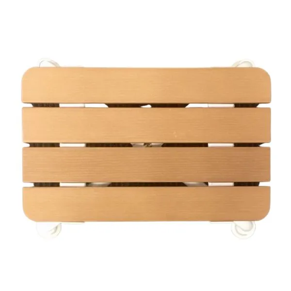 Timber Bath Stool 220-270mm