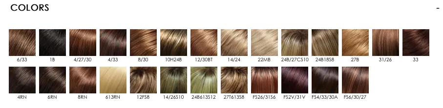 Top Full HH 12" - Jon Renau Exclusive Colors