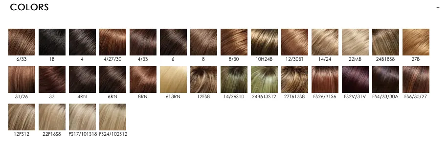 Top Smart HH 18" - Jon Renau Exclusive Colors