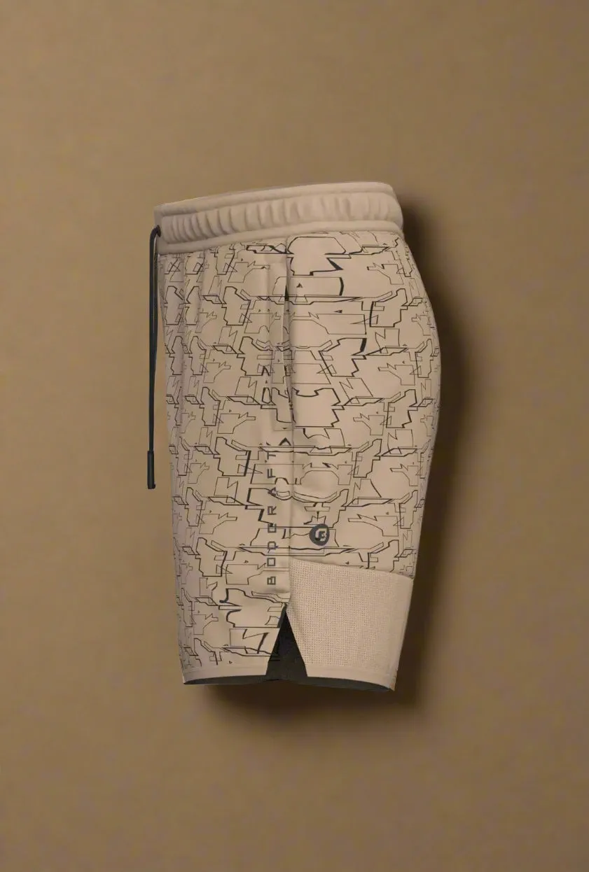 Total War Endgame Graphic Print SweatShort - King’s Gold