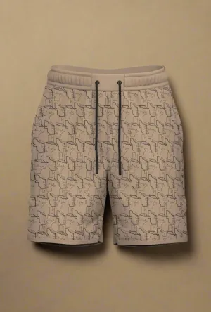 Total War Endgame Graphic Print SweatShort - King’s Gold