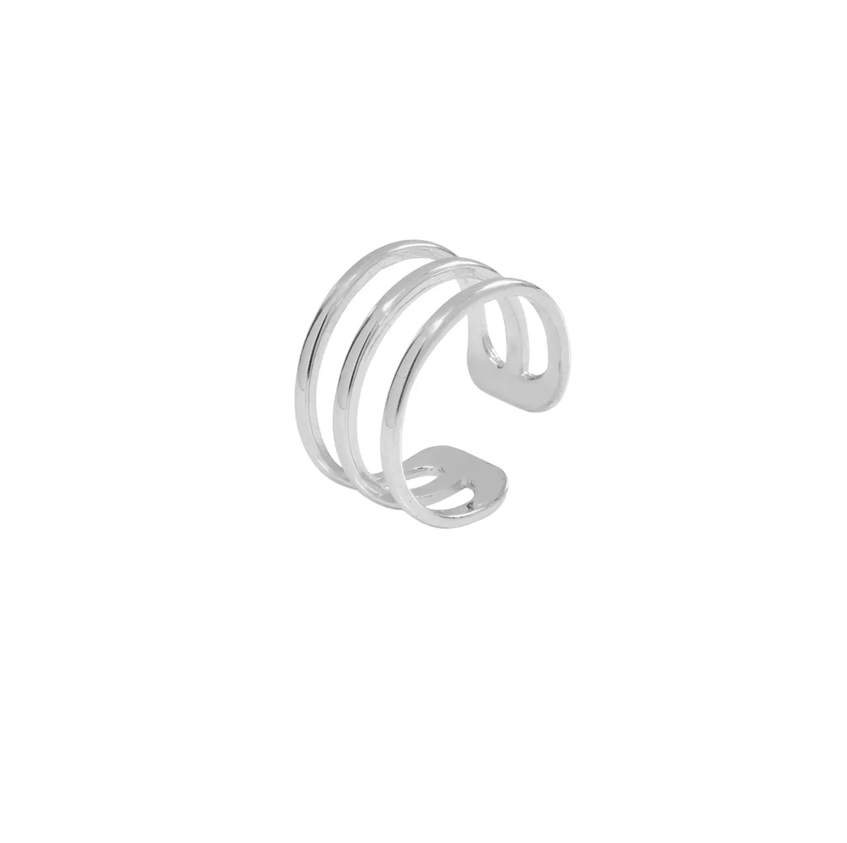 Triple Line Middle Ear Cuff