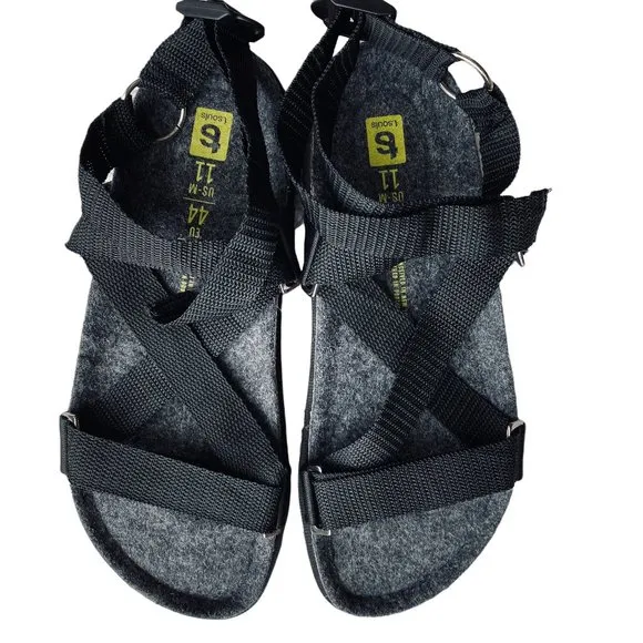 T.Soul Uni'sole Cork Comfort Footbed Lightweight Sustainably Made Sandals Sz 11