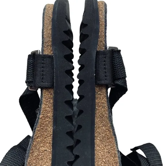 T.Soul Uni'sole Cork Comfort Footbed Lightweight Sustainably Made Sandals Sz 11
