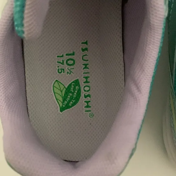 Tsukihoshi Glitz Sneakers Mint/Lavender 10.5 NIB
