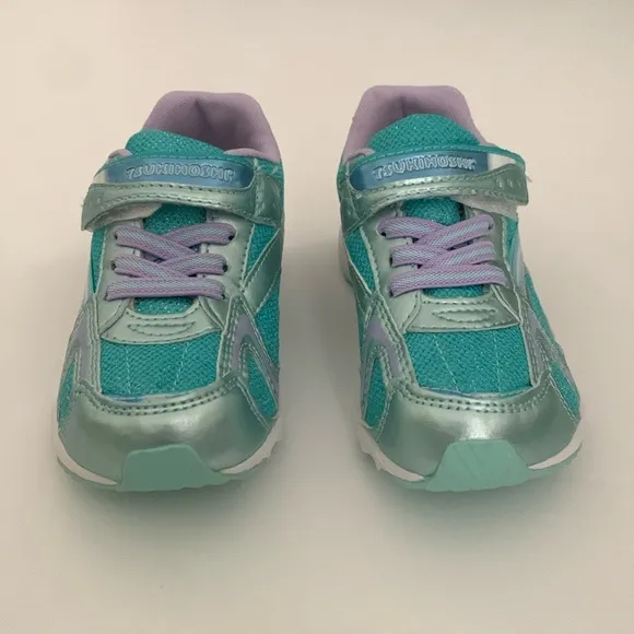 Tsukihoshi Glitz Sneakers Mint/Lavender 10.5 NIB