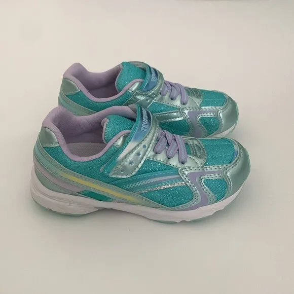 Tsukihoshi Glitz Sneakers Mint/Lavender 10.5 NIB