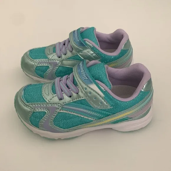 Tsukihoshi Glitz Sneakers Mint/Lavender 10.5 NIB