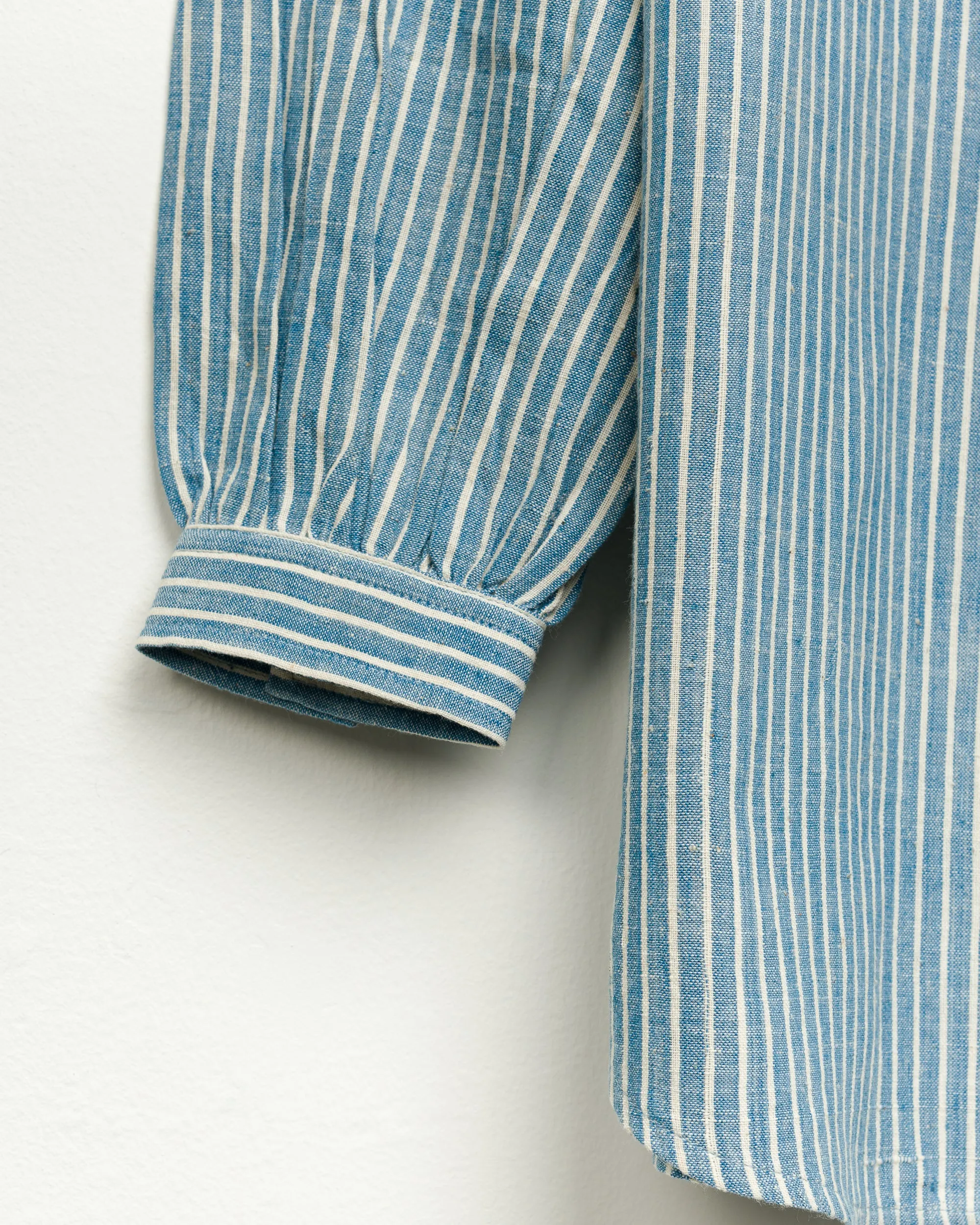 Tunic in Lt Indigo Stripe