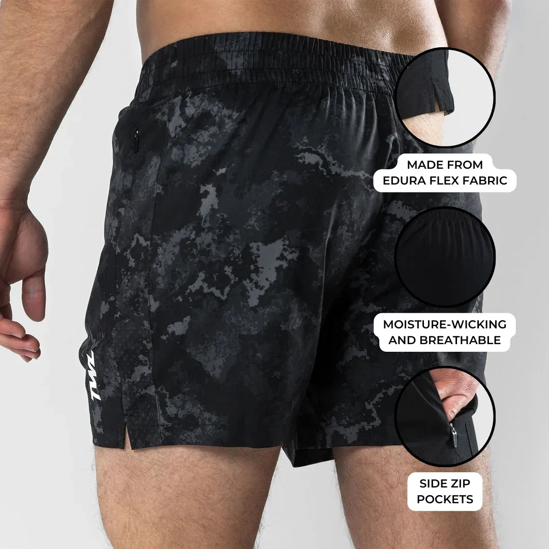 TWL - MEN'S REP SHORTS 5" - BLACK ONYX