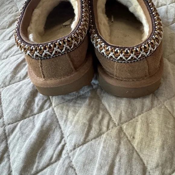 UGG Brown Suede Slippers