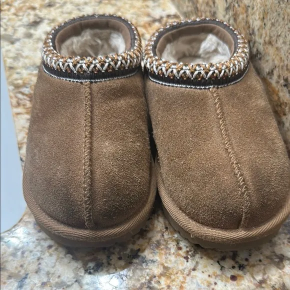 UGG Brown Suede Slippers