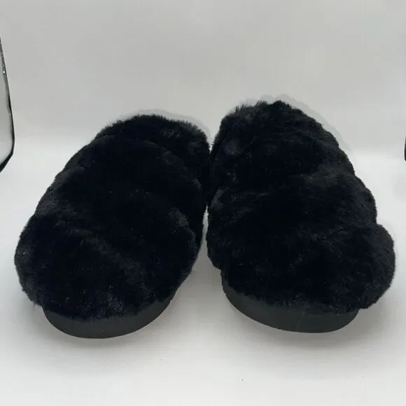 UGG Koolaburra Milo Women's Size 7 Slippers,‎ Black