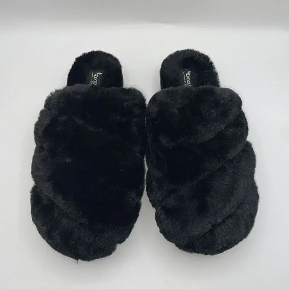 UGG Koolaburra Milo Women's Size 7 Slippers,‎ Black