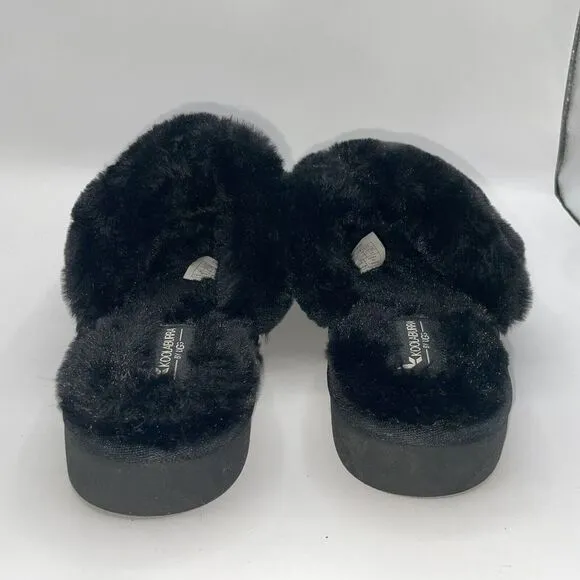 UGG Koolaburra Milo Women's Size 7 Slippers,‎ Black