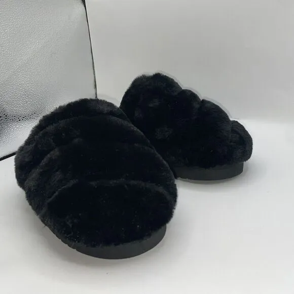 UGG Koolaburra Milo Women's Size 7 Slippers,‎ Black