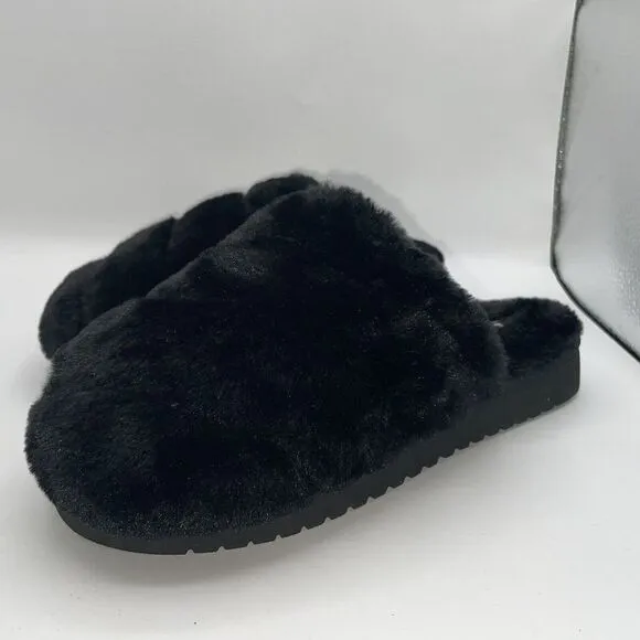 UGG Koolaburra Milo Women's Size 7 Slippers,‎ Black